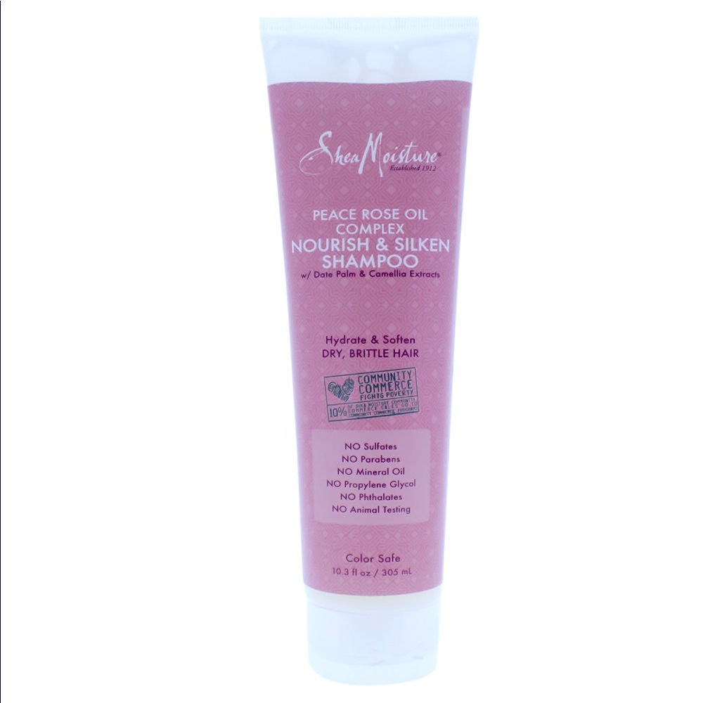Shea moisture Nourish & Silken shampoo
